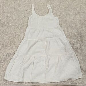 Wilfred White Tiered Casual Dress